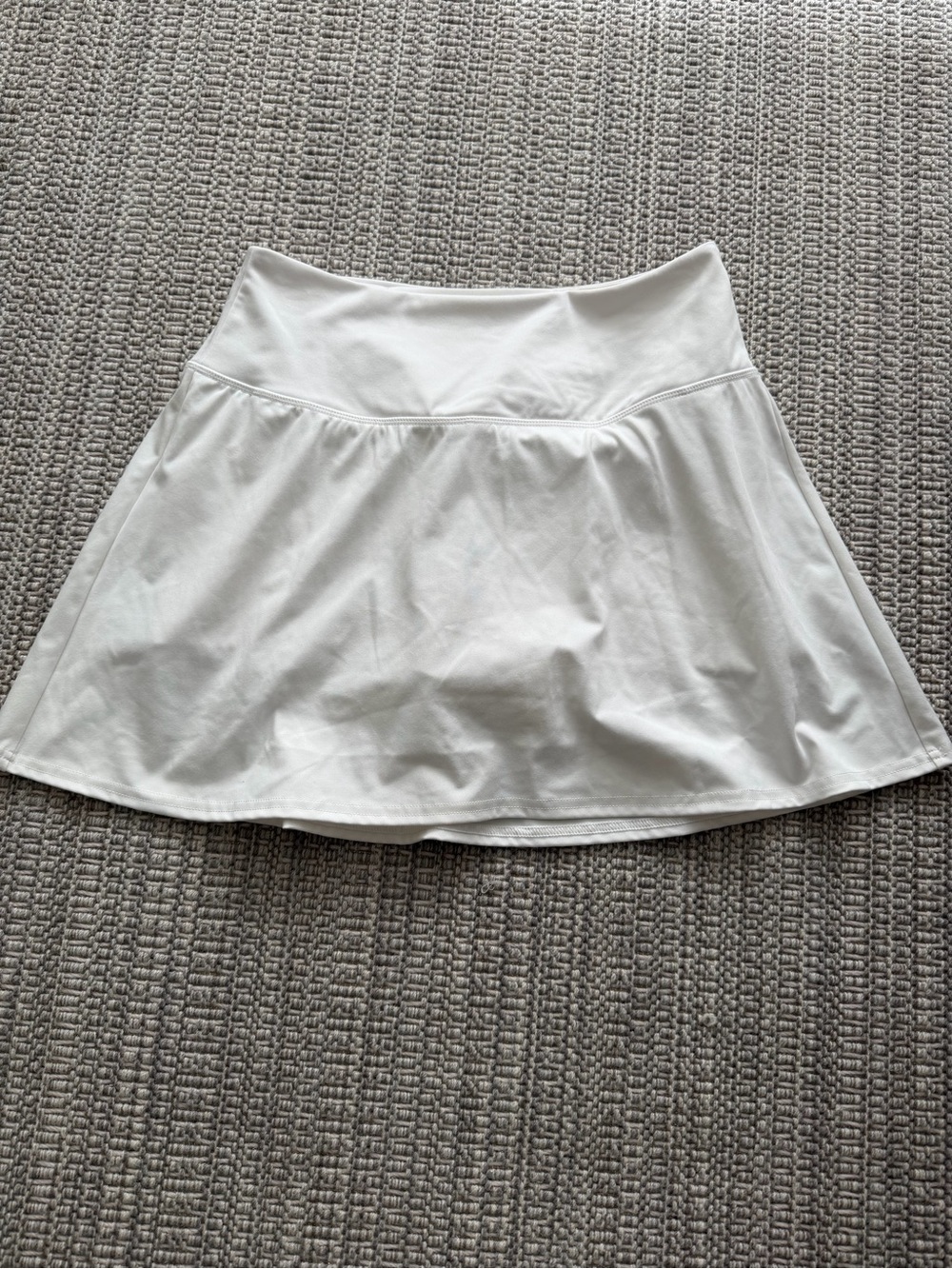 Tennis or golf White Flared Women's Skirt - Classic A-Line